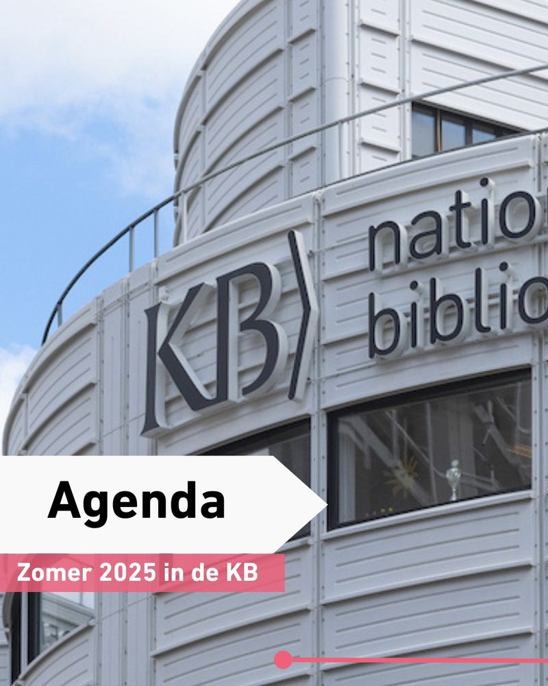 Agenda 
Zomer 2025 in de KB