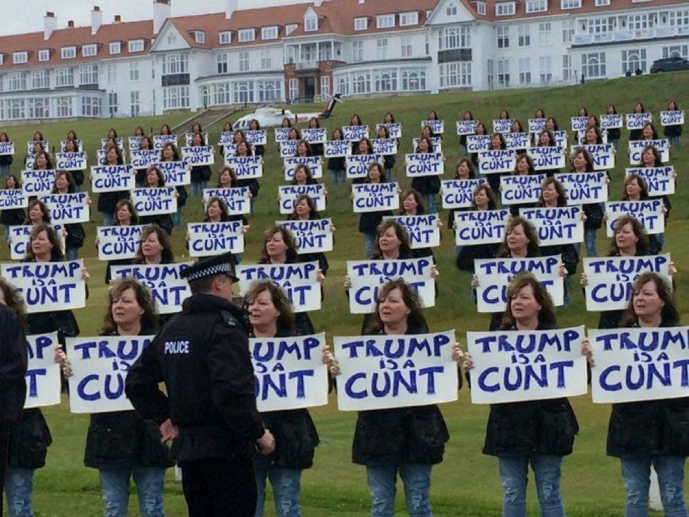 Trump is a cunt