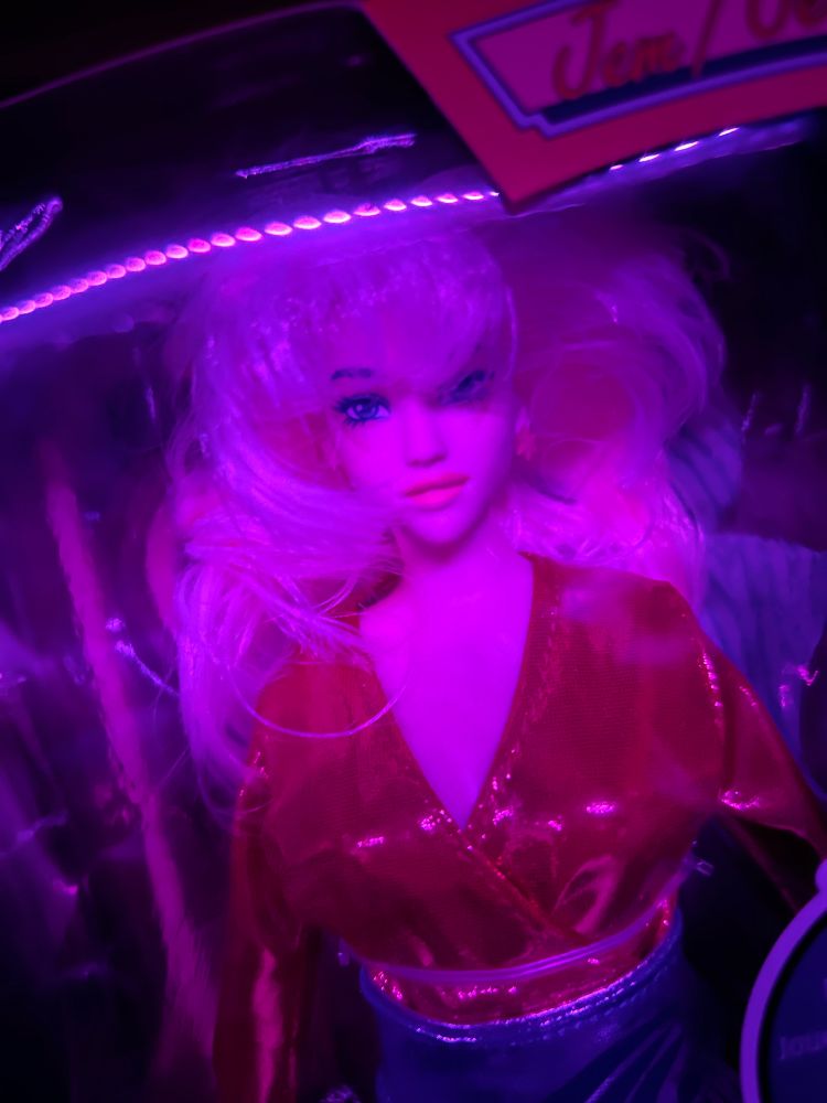 Picture of the new 2025 Jem and the Holograms doll