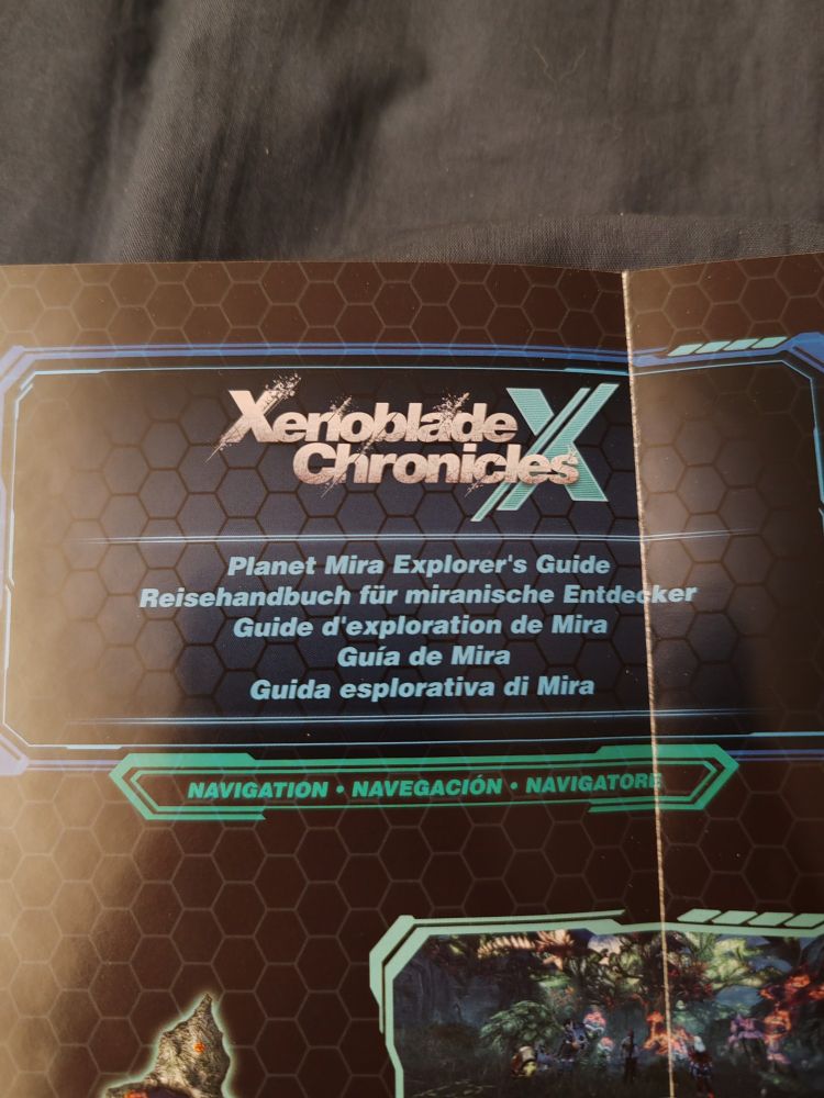 Extrait de la carte officiel de Xenoblade Chronicles X.