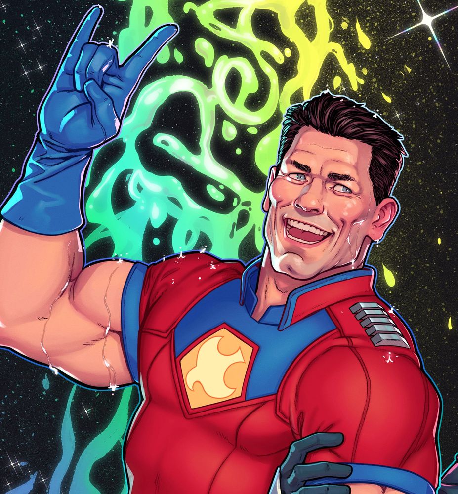 My art of John Cena in Peacemaker