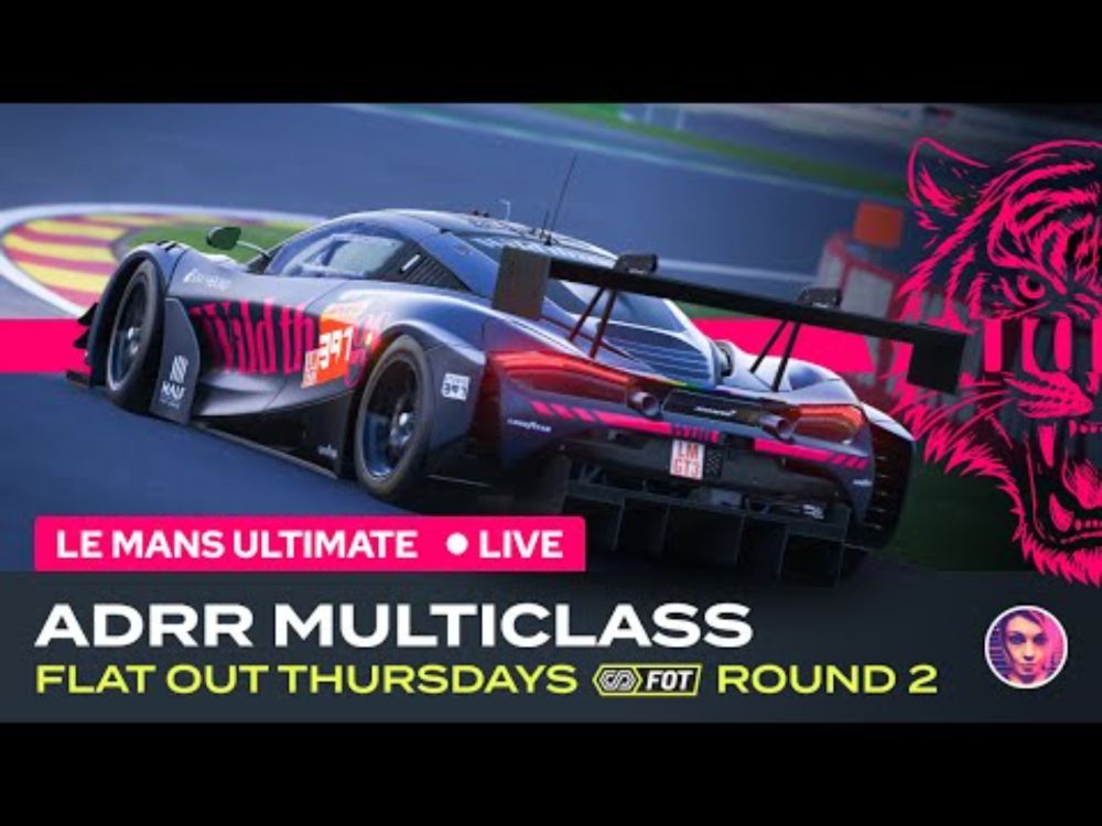 LMU Stream - ADRR Flat Out Thursdays Round 2
