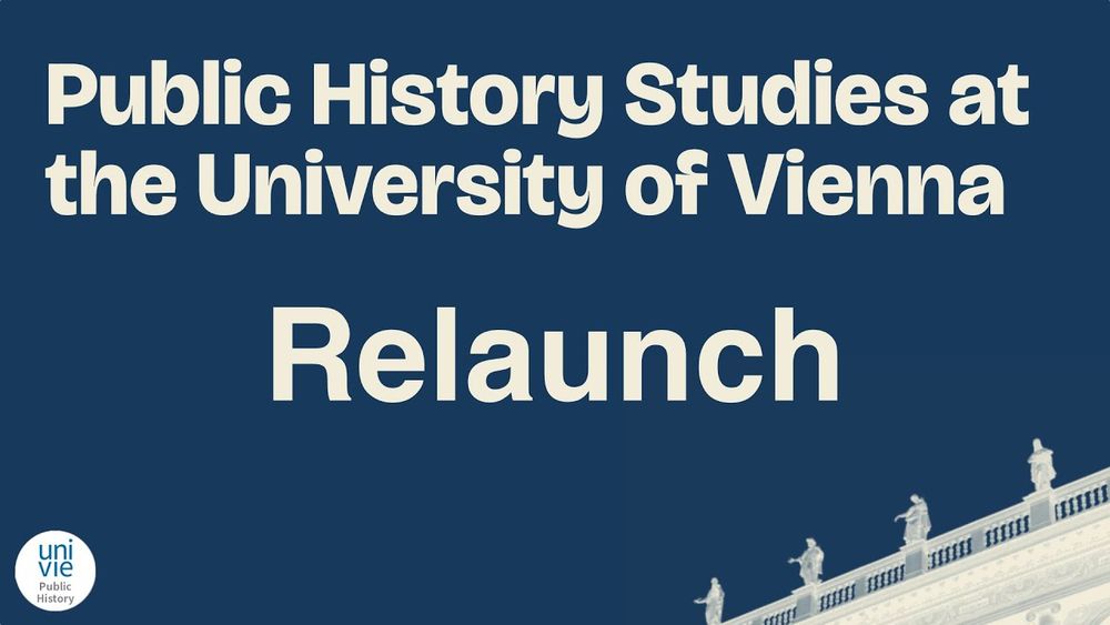 Dennis Klut: Relaunch des Blogs der Public History Studies at the University of Vienna