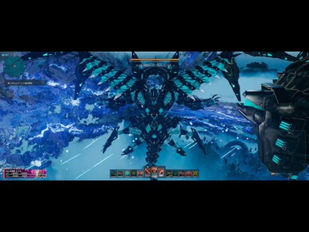 【PSO2NGS】第二次ハルフィリア湖迎撃戦 (BrSlソロでLv100、カタナとM.A.R.S.のみ)