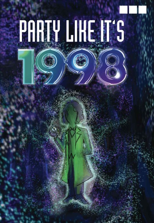 The cover of PARTY LIKE IT'S 1998.