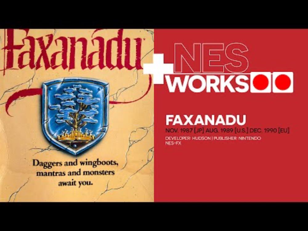 A stately pleasure-game decree: Faxanadu | NES Works 143