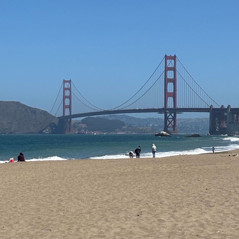 Golden Gate Bridge from Baker Beach. 