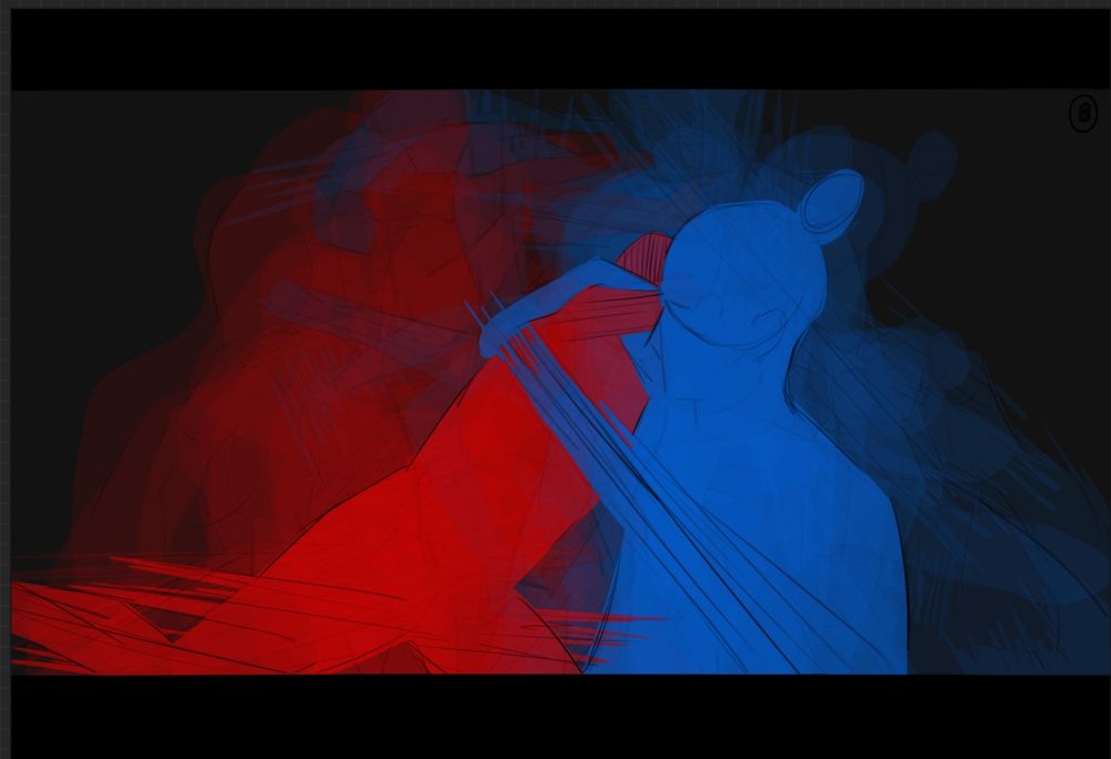 Animation with all layers on