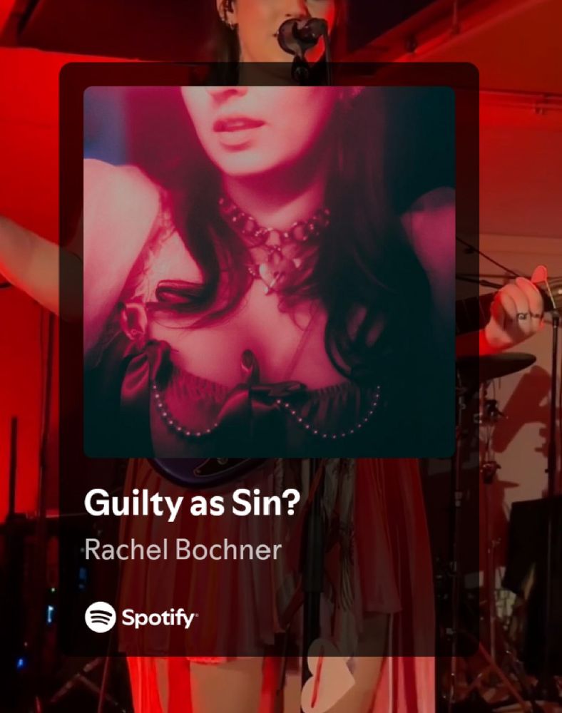 guilty as sin? cover by rachel bochner