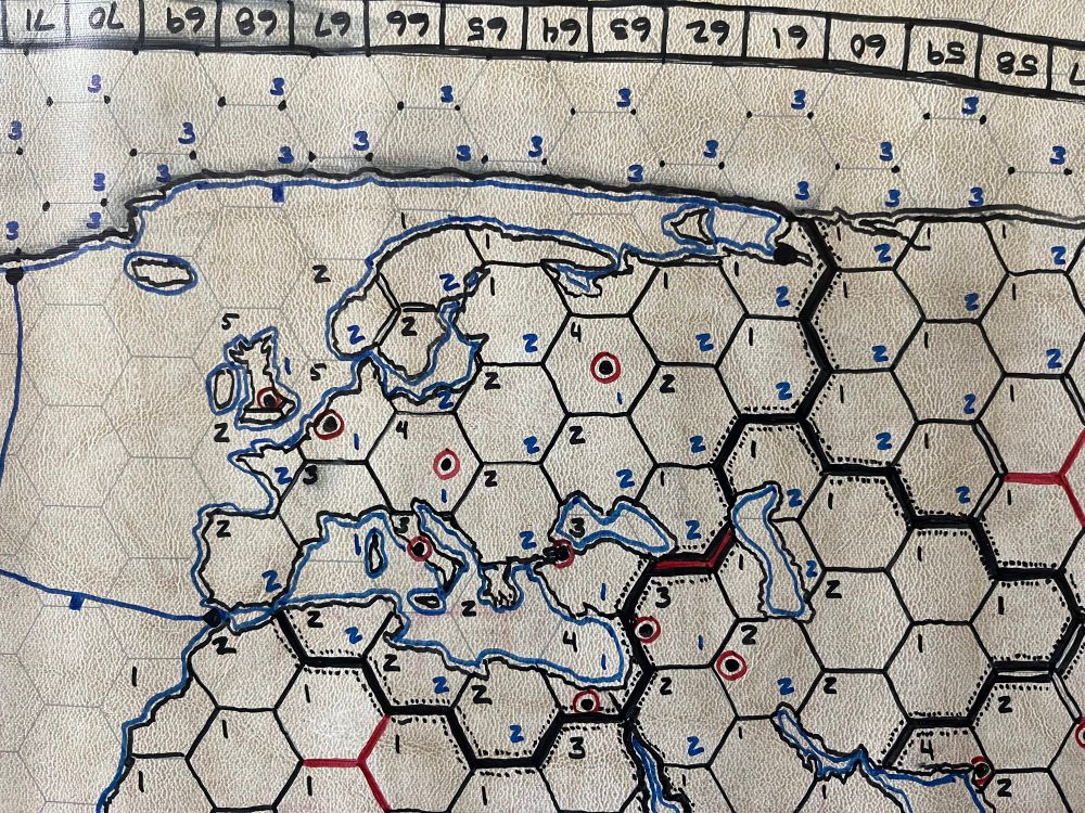 A map of DOE’s play area. 