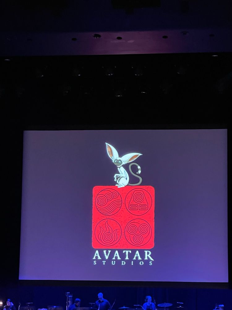 A screen showing the Avater Studios logo with Momo sitting on top.