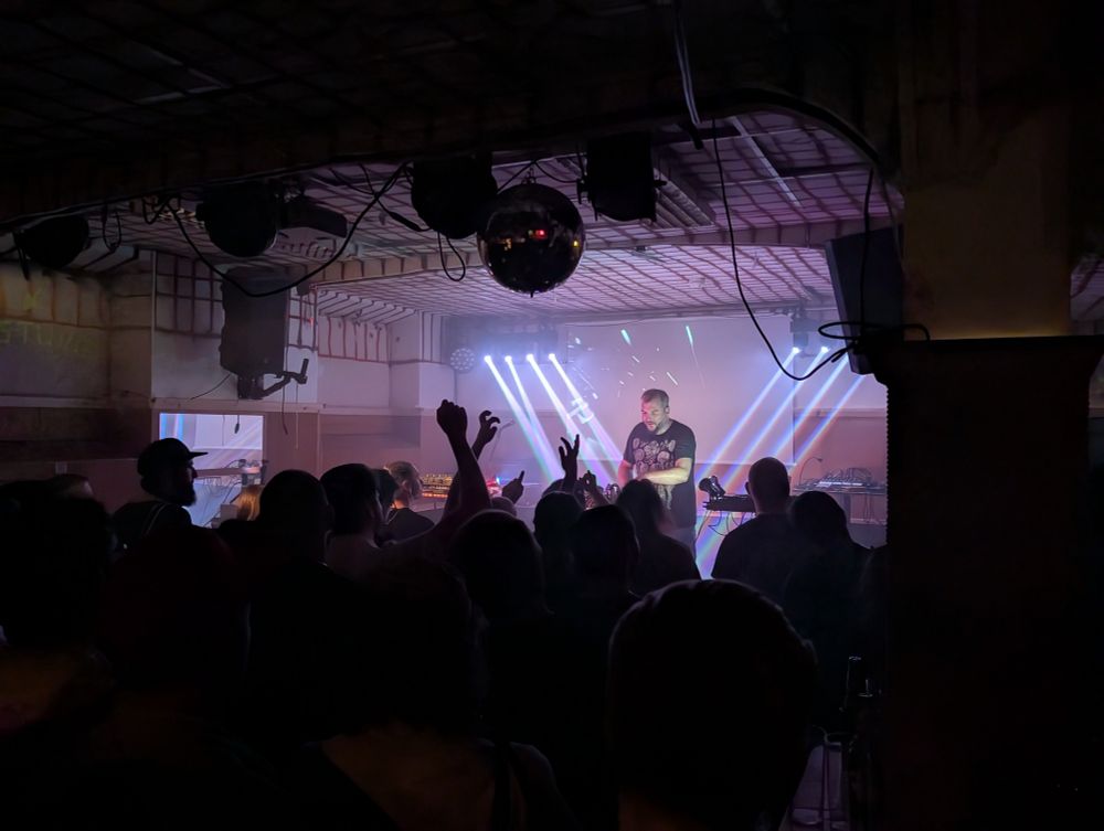 Eat Rabbit whipping the crowd into a frenzy