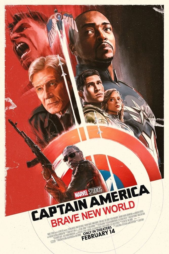 Póster de Captain America: Brave New World.