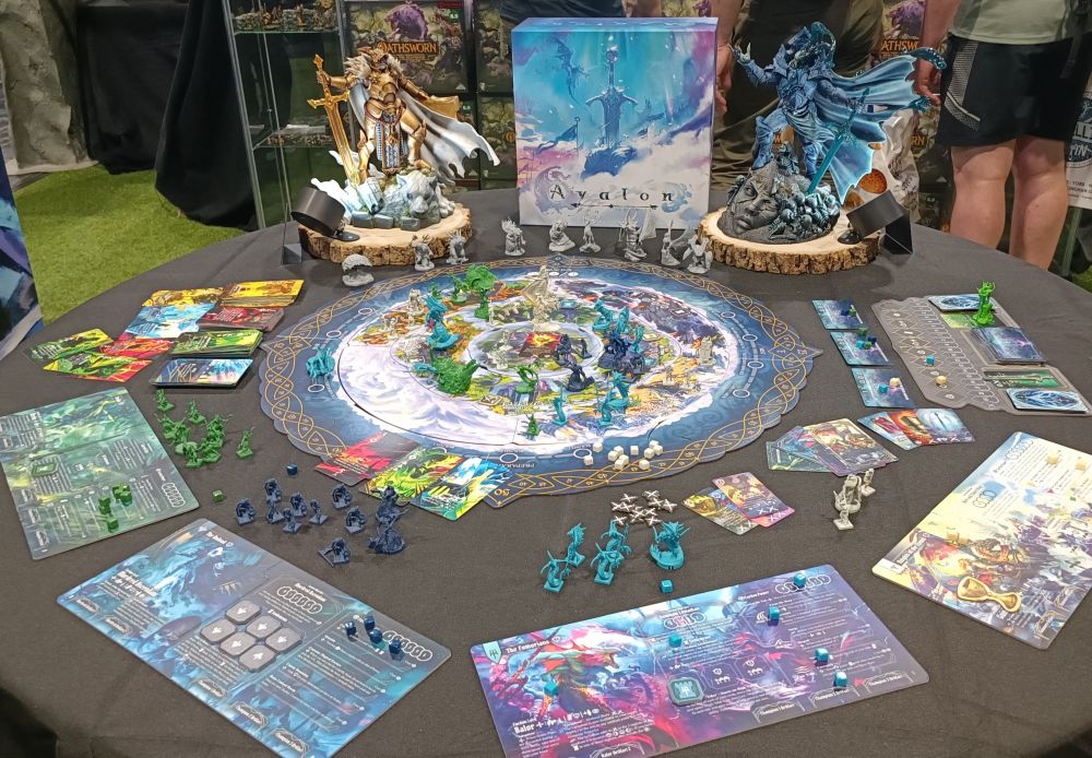 Avalon: The Riven Veil is very pretty. I backed this, so I'm looking forward to getting my hands on a copy.