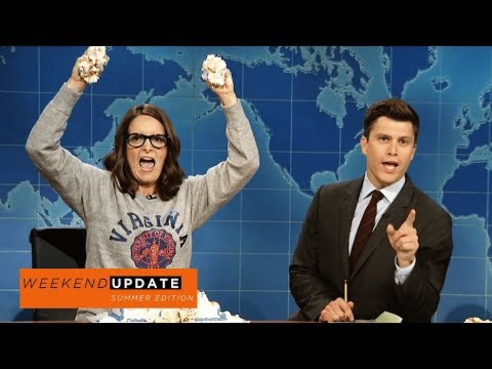 Weekend Update: Tina Fey on Protesting After Charlottesville - SNL