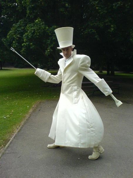 The Numbertaker (Numberjacks) doing a cool pose
