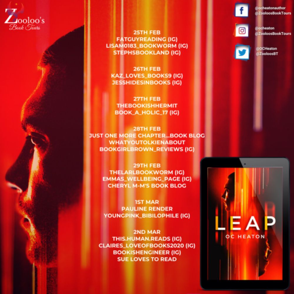 Book Tour Review Leap by O.C. Heaton