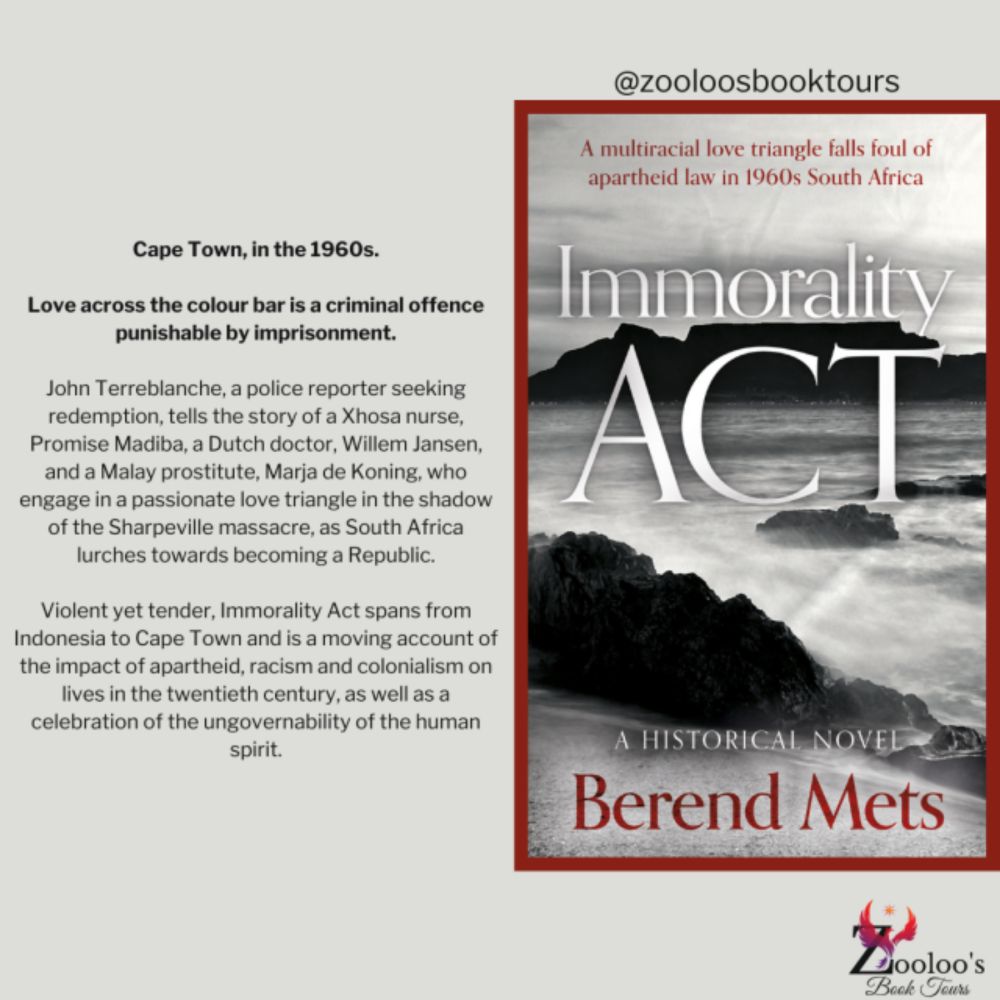 Book Tour Review Immorality Act by Berend Mets