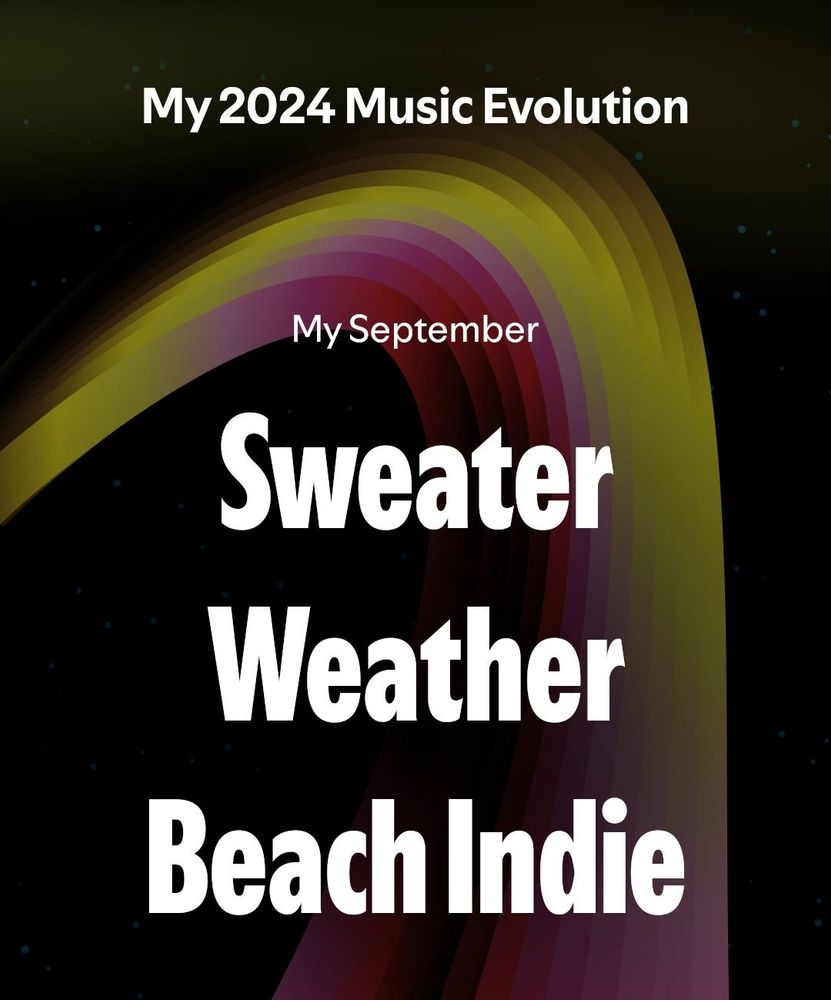 Spotify Wrapped theme for September