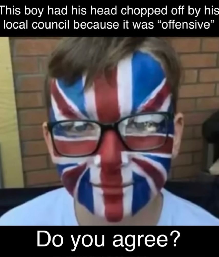 This boy had his head chopped off by his local council because it was "offensive"

Do you agree?