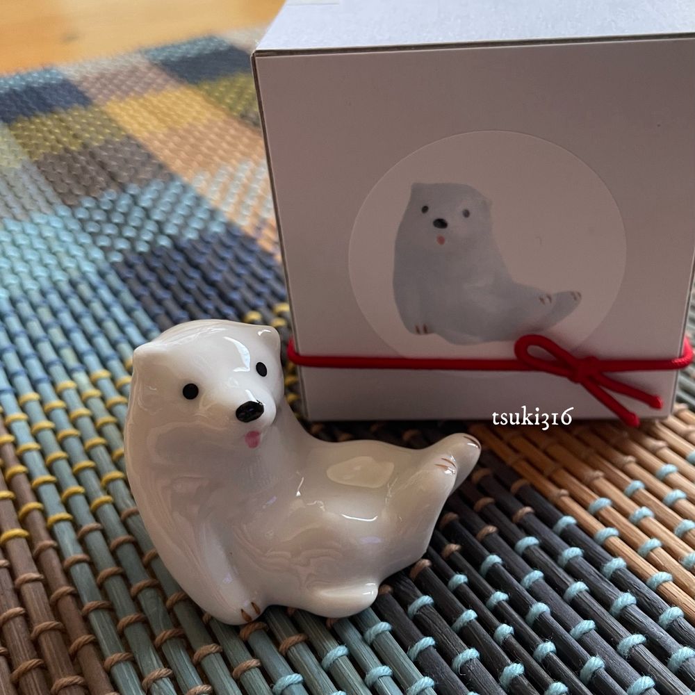 芦雪の犬風わんこの箸置き