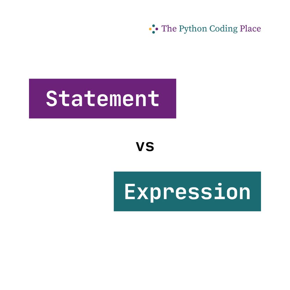 statements vs expressions