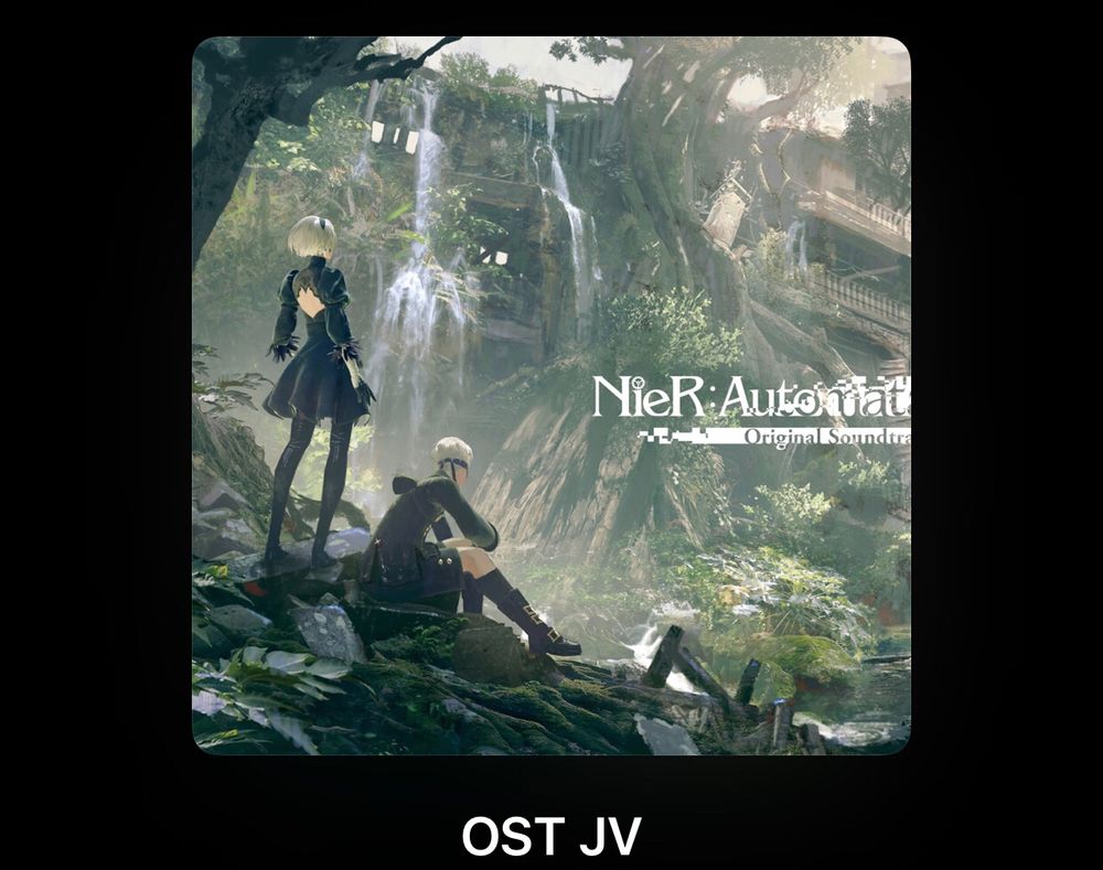 Jaquette de l’OST de Nier Automata