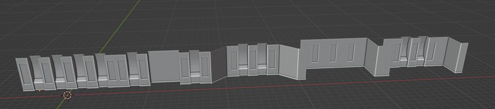 parts of straight and T intersection hallways that we'll be adding soon