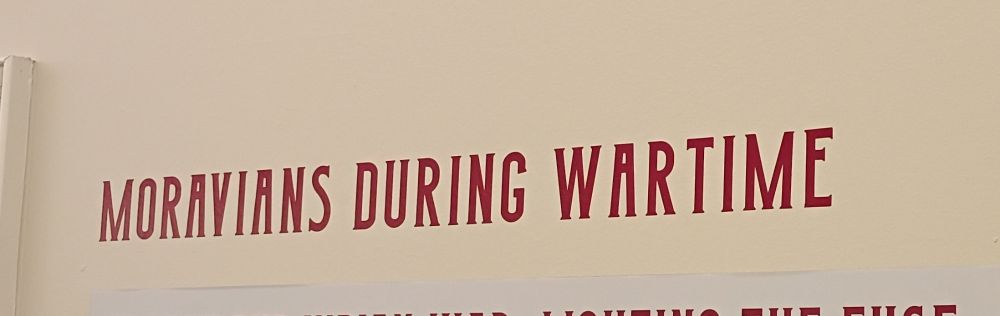 Moravians During Wartime 