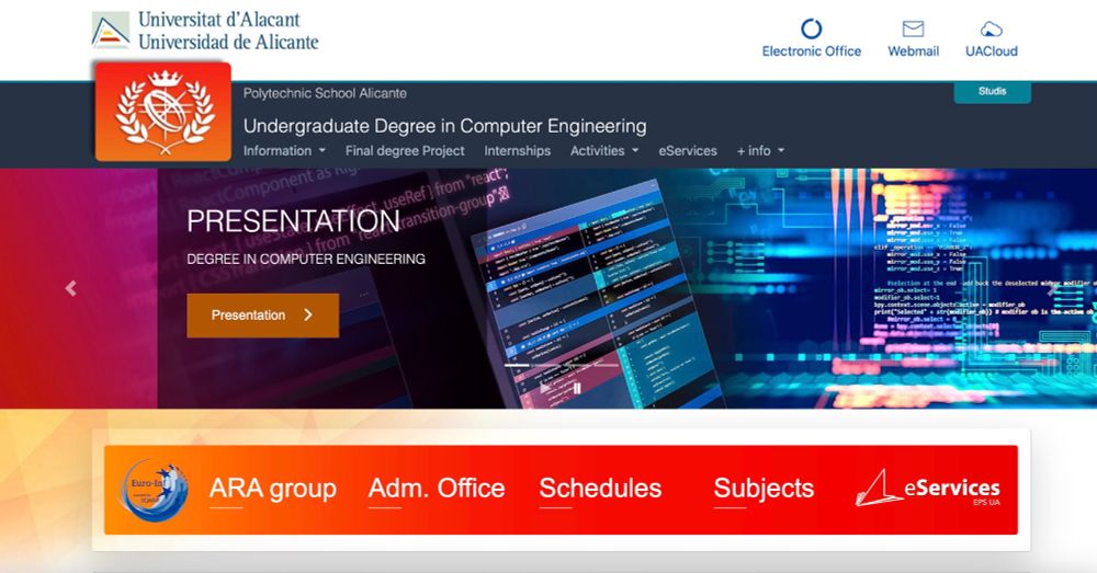 Grado en Ingeniería Informática, Universidad de Alicante, Escuela Politécnica Superior, Javier Ortiz Zamora, EPS UA, UA