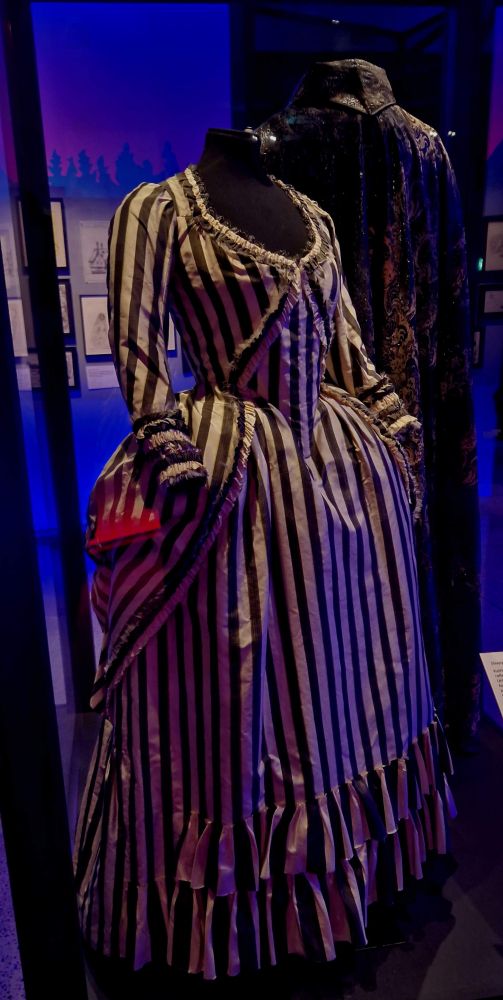 Christina Ricci's striped dress from Sleepy Hollow.