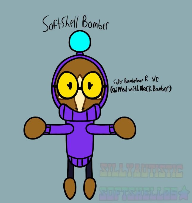 My Bomberman S/I, she’s shipped with Black Bomber. (He’s so stupid but I really like him)