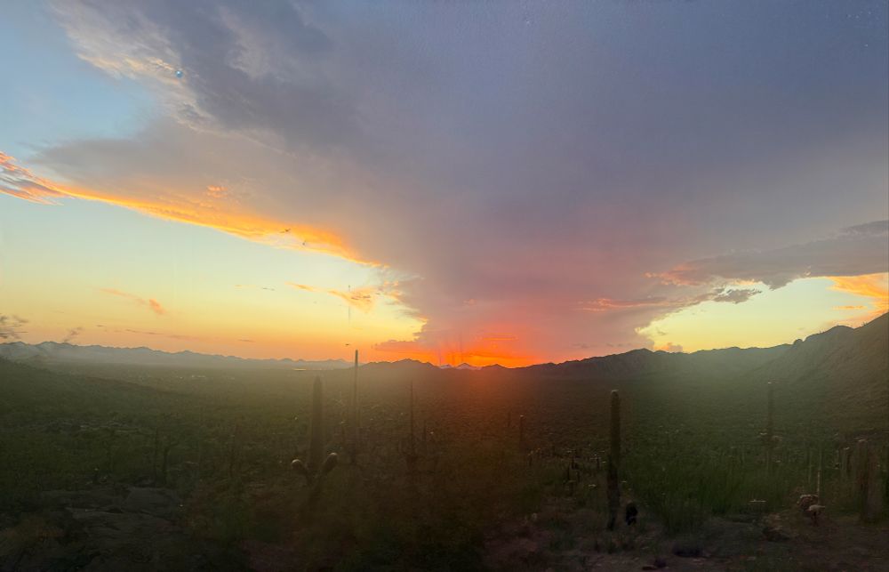 Desert thunderstorm