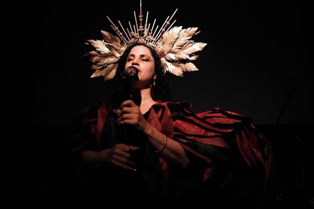 Emel Mathlouthi live at jazzhane in Zurich