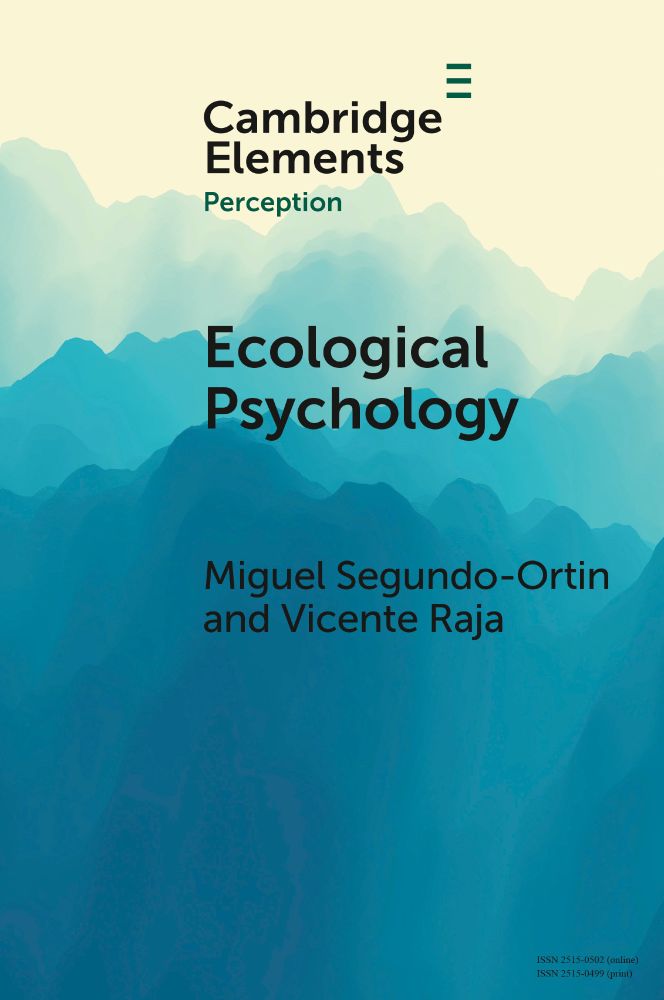 Cambridge Elements in Ecological Psychology