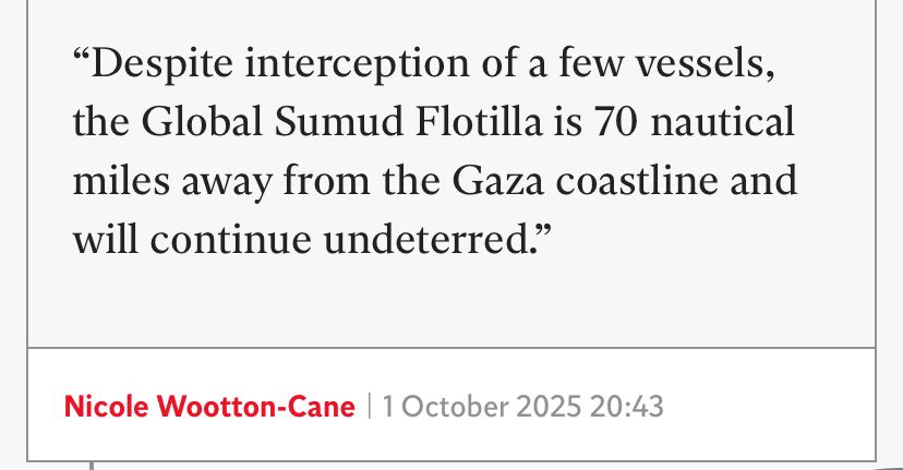 An excerpt from https://www.independent.co.uk/news/world/middle-east/greta-thunberg-gaza-flotilla-live-israel-palestine-b2835931.html