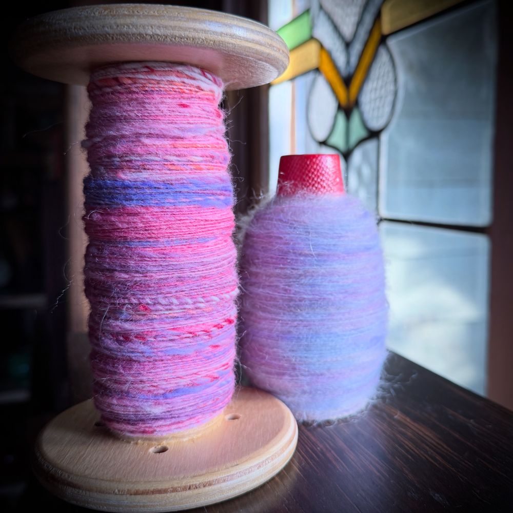 #handspunyarn #handdyedyarn 