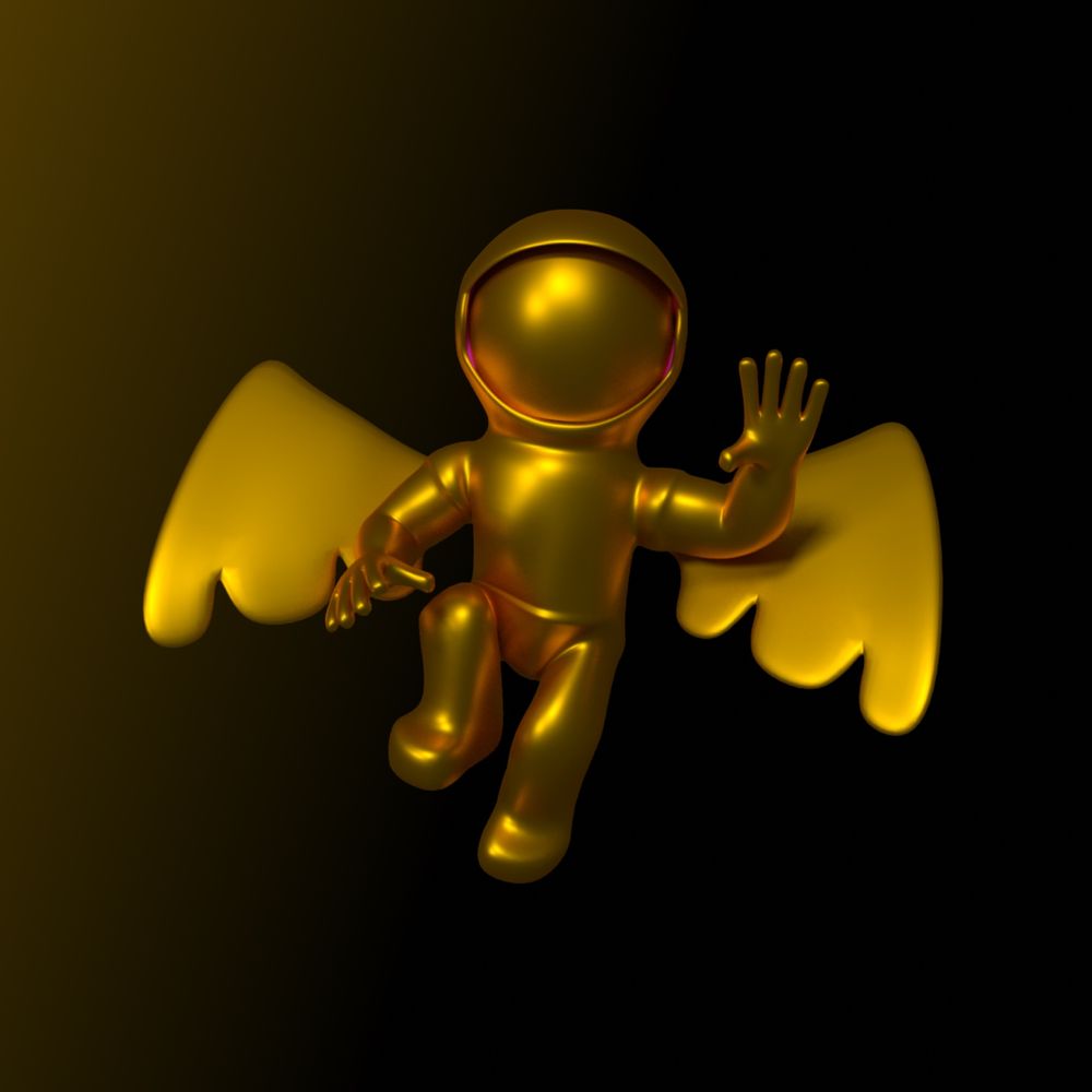 3D model of a Space Angel