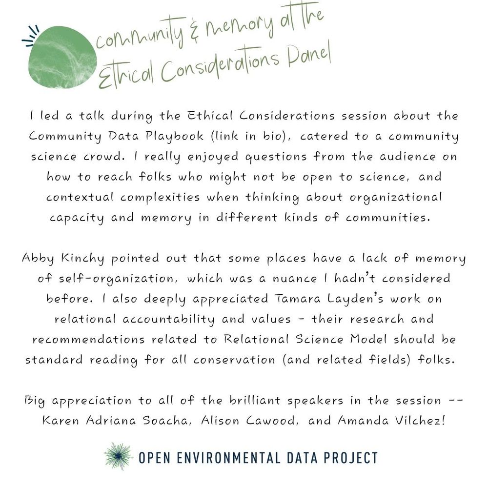 Reflections on community & memory at the Ethical Considerations Panel