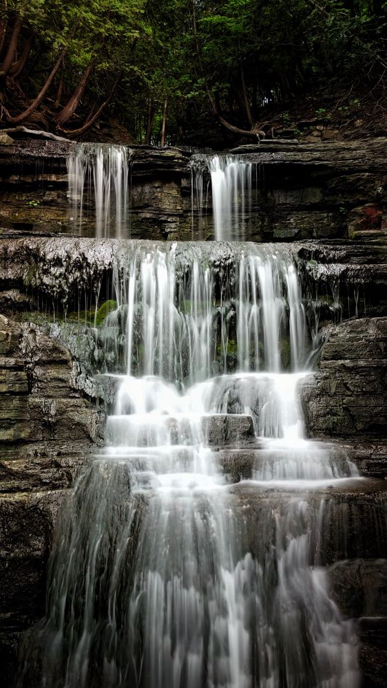 Picture of Princess Louise Falls, a waterfall near Ottawa, Canada. 