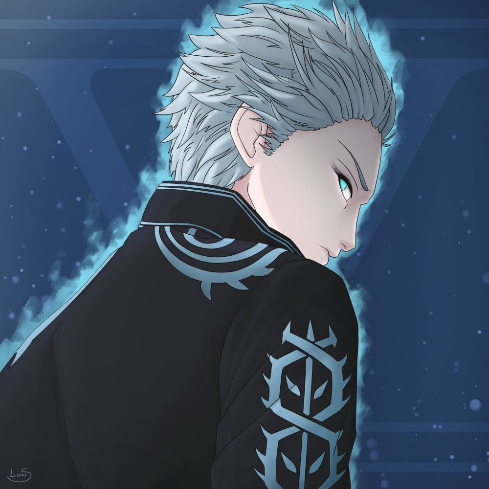 Fan Art of the Devil May Cry character Vergil by LuStar