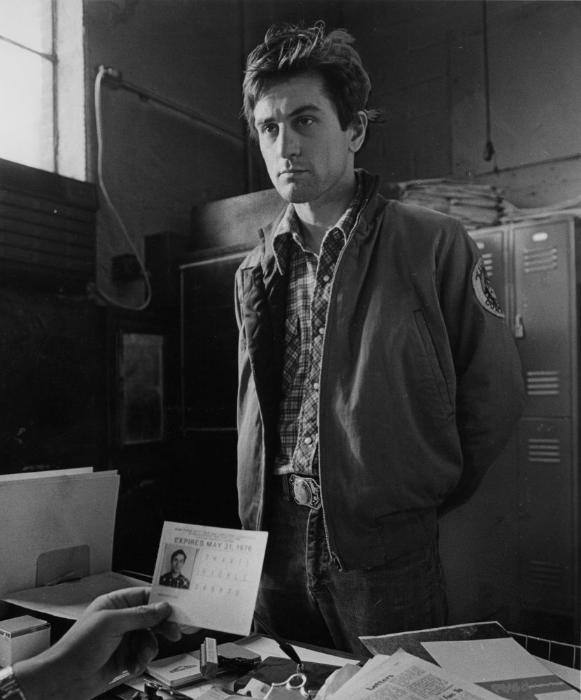 Robert De Niro in Martin Scorsese’s TAXI DRIVER (1976).