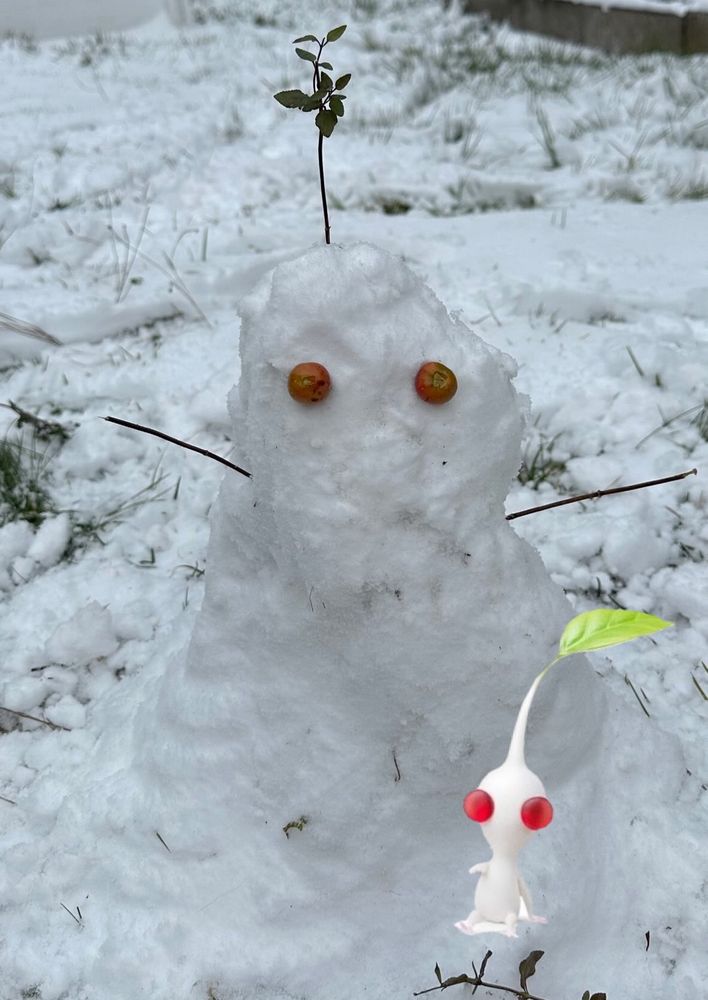 pikmin snowman