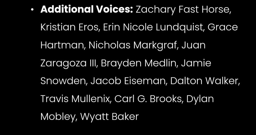 English dub cast for Legend