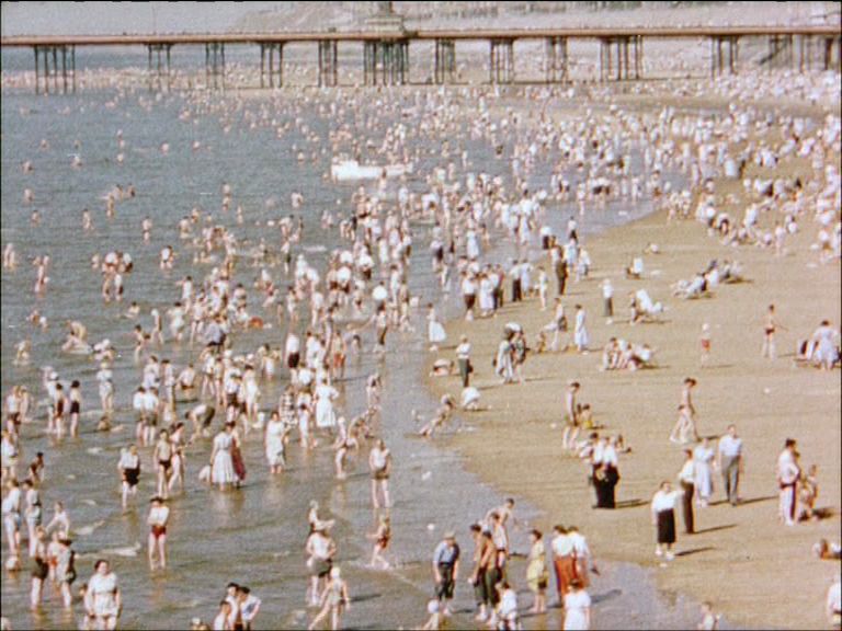An image captured from LANCASHIRE COAST (1957)