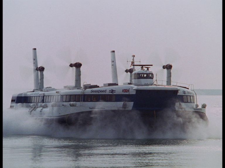 An image captured from OUR BUSINESS IS MOVING (1970)