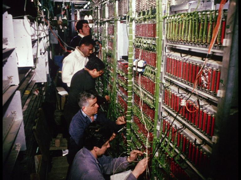 An image captured from THE VICTORIA LINE REPORT NO 4: EQUIP AND COMPLETE (1968)