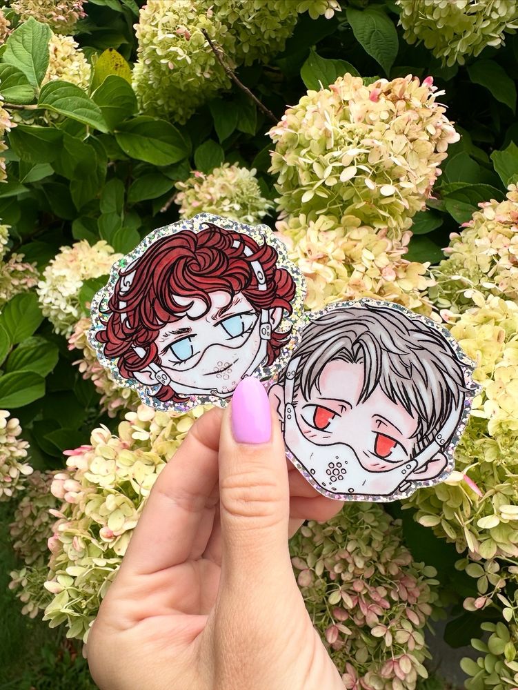 Hannigram Glitter Stickers