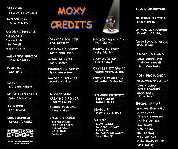 The show credits 