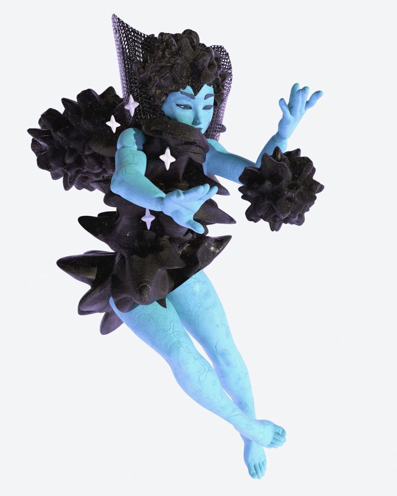 Character made in blender